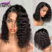 Stema Hair Deep Wave 4x4 13x4 BOB Wig Natural Black Human Hair Wig