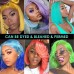 Stema 613 Blonde 13x4 Transparent Lace Straight Frontal Bob Wig