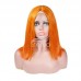 Stema #Ginger T Part 4x4 Lace Straight Closure Bob Wig