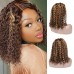 Stema #4/27 highlight 13x4 Lace Front Curly Bob Wig