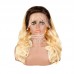 Stema Color Wigs 13x4 Transparent Lace Front Human Hair Wig