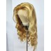 Stema Blonde Highlight #30/613 13x4 Transparent Lace Front Straight Body Wave Wig