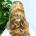 Stema Blonde Highlight #30/613 13x4 Transparent Lace Front Straight Body Wave Wig