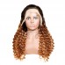 Stema 1B/30 Deep Wave 13x4 Transparent Lace Front Human Hair Wig