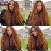 Stema 1B/30 Deep Wave 13x4 Transparent Lace Front Human Hair Wig