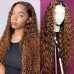 Stema 1B/30 Deep Wave 13x4 Transparent Lace Front Human Hair Wig