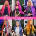 Stema Color Wigs 13x4 Transparent Lace Front Human Hair Wig