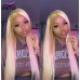 Stema Color Wigs 13x4 Transparent Lace Front Human Hair Wig