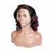 Stema 1B/99J Ombre Highlight Loose Wave 13x4 Transparent Lace Front Human Hair Wig