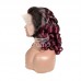 Stema 1B/99J Ombre Highlight Loose Wave 13x4 Transparent Lace Front Human Hair Wig