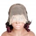 Stema 1B/99J Ombre Highlight Loose Wave 13x4 Transparent Lace Front Human Hair Wig