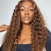 Stema Highlight #4/27 13X4 Lace Front Curly Wig
