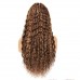 Stema 13X4 Lace Front Piano Color Highlight #4/27 Deep Wave Wig