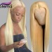 Stema #613 Blonde 13x4 Transparent Lace Big Frontal Wig