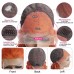 Stema Orange Ginger 13x4 Transparent Lace Front Human Hair Wigs