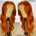 Stema 13X4 Lace Front Orange Ginge Deep Wave/Body Wave/Straight Wig