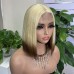 Stema 2x6 #613/4 Colored Transparent Lace Closure Bob Wig