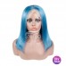 Stema 13x6 Color Straight Transparent Lace Front Bob Wigs