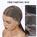 Stema 13x4 Color Straight Transparent Lace Front Bob Wigs