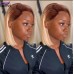 Stema 13x4 Color Straight Transparent Lace Front Bob Wigs