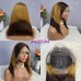 Stema 13x4 Color Straight Transparent Lace Front Bob Wigs