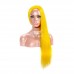 Stema Yellow Straight 13x4 Lace Frontal Human Hair Wig Cosplay