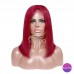 Stema Human Hair Color Straight 13x4 Lace Front Bob Wigs