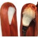 Stema T Part Lace Straight Orange Ginge Wig
