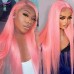 Stema Barbie Pink 13x4 Transparent Lace Front Human Hair Wig