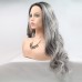 Stema 4x4 / 4X13 Lace 1B/Grey Body Wave Closure Wig 200% Density