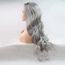 Stema 4x4 / 4X13 Lace 1B/Grey Body Wave Closure Wig 200% Density