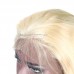 Stema Hair Transparent Full Lace Wigs 613 Blonde Color Body Wave 