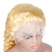 Stema 613 Blonde Full Lace Wig Deep Wave Virgin Hair Wig