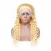 Stema 613 Blonde Full Lace Wig Deep Wave Virgin Hair Wig