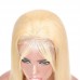 Stema Hair Transparent Full Lace Wigs 613 Blonde Color Straight