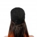 Stema 1B/350 Headband Wig Human Hair Straight Wig No PrePlucked Hairline 
