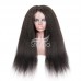 Stema 4X4/5x5/6x6/7x7 HD Lace Closure Kinky Straight Wig Constructed By Bundles With Closure