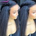 Stema 13X4 HD Lace Big Frontal Kinky Straight Wig Constructed By Bundles With Frontal
