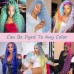 Stema 613 Blonde 13x4 Transparent Lace Front Wig Deep Wave 150% Density