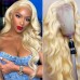 Stema 613 Blonde Body Wave Premade 13x4 Transparent Lace Front Wig