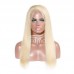 Stema #613 Blonde 13x4 Transparent Lace Big Frontal Wig