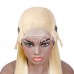 Stema 613 Blonde 4x4 5x5 6x6 Lace Closure Straight Body Wave Wig 180% Density