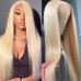 Stema 613 Blonde 4x4 5x5 6x6 Lace Closure Straight Body Wave Wig 180% Density