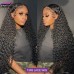 Stema 13X6 HD Lace Big Frontal Deep Wave Wig Constructed By Bundles With Frontal