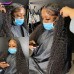 Stema 13X6 HD Lace Big Frontal Deep Wave Wig Constructed By Bundles With Frontal