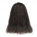Stema 13x4 13x6 HD Lace Kinky Curly Big Frontal Wig Constructed By Bundles With Frontal
