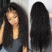 Stema 13x4 13x6 HD Lace Kinky Curly Big Frontal Wig Constructed By Bundles With Frontal