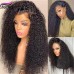 Stema 4X4/5x5/6x6/7x7 HD Lace Closure Kinky Curly Wig Constructed By Bundles With Closure