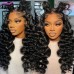 Stema 13x4 13x6 HD Lace Loose Wave Big Frontal Wig Constructed By Bundles With Frontal