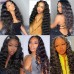 Stema 4X4/5x5/6x6/7x7 HD Lace Closure Loose Deep Wave Wig Constructed By Bundles With Closure